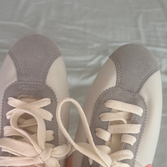 Nike Women's Cortez grey and Coral Sneakers - Picture 5 of 5